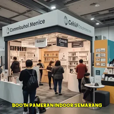 booth pameran indoor semarang